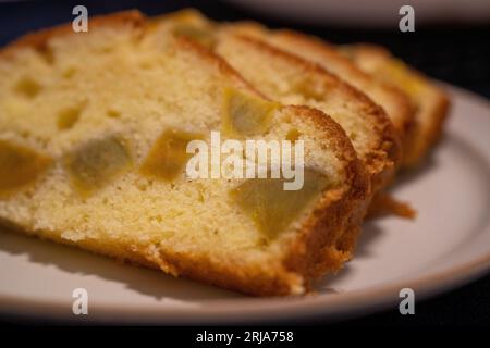 Délicieux gâteau à la patate douce. Banque D'Images