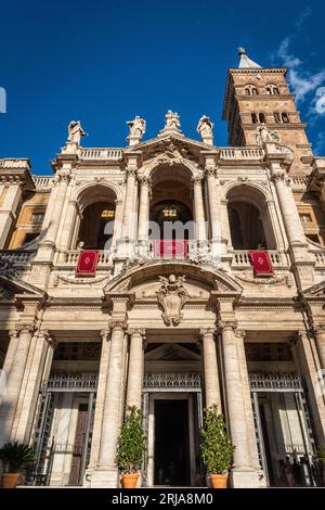 Rome, Italie - 17 octobre 2022 : la basilique papale de Santa Maria Maggiore Banque D'Images