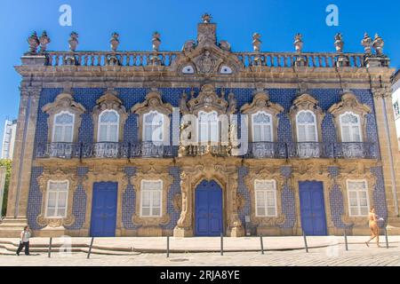 À Braga, Portugal, les 07, 17, 2023, Palácio do Raio ou Casa do Mexicano Banque D'Images