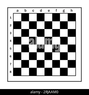 l'échiquier vectoriel est conforme aux normes et peut être modifié Illustration de Vecteur