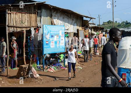 ETHIOPIE, Gambela, camp de réfugiés Tierkidi pour réfugiés du Sud-Soudan / AETHIOPIEN, Gambela, Tierkidi Flüchtlingslager für Flüchtlinge aus dem Südsudan Banque D'Images