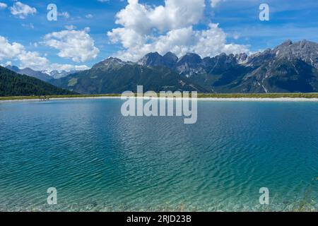 Paysage idyllique autour de Mieders, une municipalité dans le district d'Innsbruck-Land dans l'état autrichien du Tyrol Banque D'Images