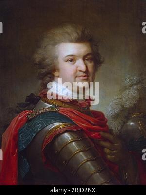 Portrait du prince Grigory Potyomkin-Tavrichesky vers 1790 par Johann Baptist von Lampi l'ancien Banque D'Images