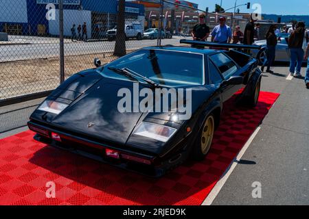 Lamborghini Countach à Monterey car week 2023 Banque D'Images