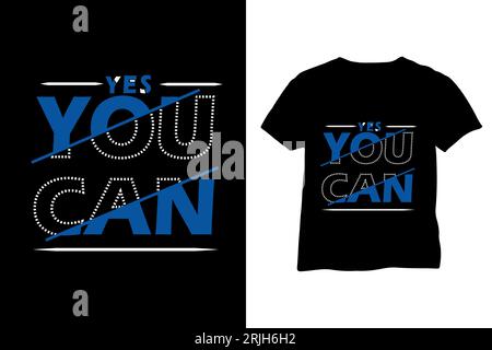 Motif de T-shirt typographique minimaliste Illustration de Vecteur