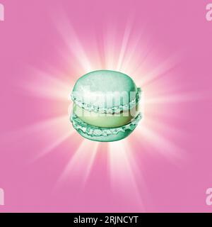 Illustration française de Macron/Luxemburgeli Banque D'Images