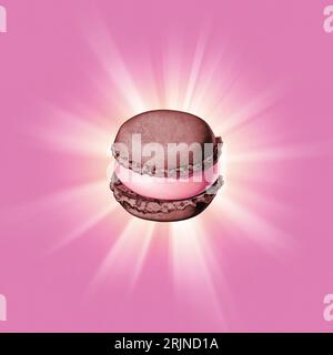 Illustration française de Macron/Luxemburgeli Banque D'Images