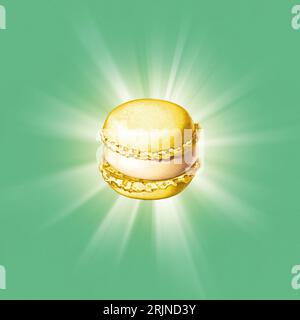 Illustration française de Macron/Luxemburgeli Banque D'Images