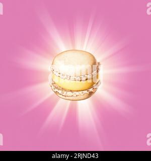 Illustration française de Macron/Luxemburgeli Banque D'Images