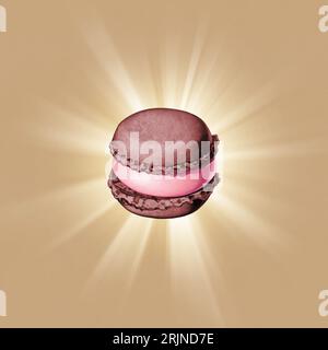 Illustration française de Macron/Luxemburgeli Banque D'Images