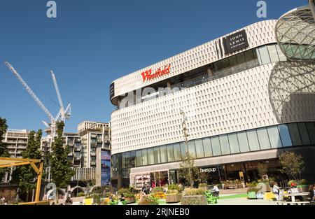 Westfield London - un centre commercial à White City dans le quartier londonien de Hammersmith et Fulham, Londres, Angleterre, Royaume-Uni Banque D'Images
