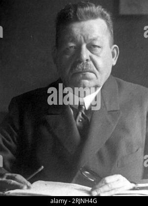 FRIEDRICH EBERT (1871-1925) comme président de l'Allemagne en 1925 Banque D'Images