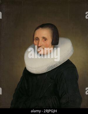 Portrait de Margaretha de Geer (1585-1672) 1651 par Jacob Gerritsz. Cuyp Banque D'Images