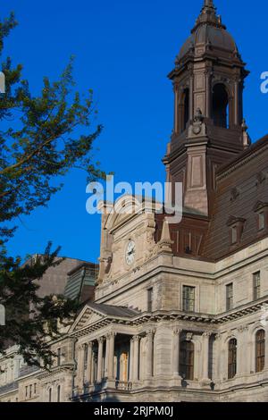 Canada, Québec, Montréal, Hôtel de ville, Hôtel de ville, Banque D'Images