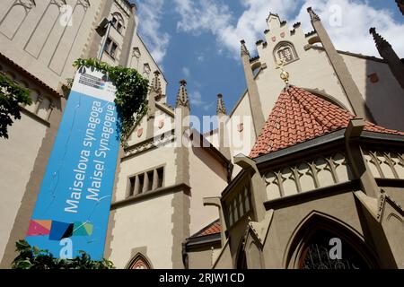 Maisel Synagogue, Quartier Juif Josefov, Old Town Prague, République Tchèque Banque D'Images