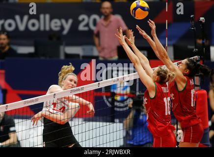 Turin, Italie. 23 août 2023. CEV EuroVolley 2023 Turin crédit : Nderim Kaceli/Alamy Live News crédit : Nderim Kaceli/Alamy Live News Banque D'Images