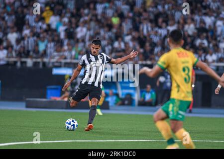 Rio, Brésil - 23 août 2023, joueur de Danilo Barbosa dans le match entre Botafogo (BRA) et Deportivo Defensa y Justicia (ARG) par Sudamerica Cup, quart Banque D'Images