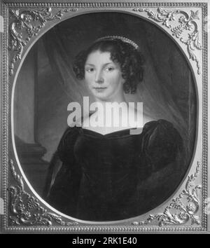 Virginie Angeline Pauline Lombard (1793-1841), mariée à Louis Marie de camps Date inconnue par Fredric Westin Banque D'Images