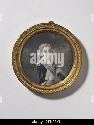 Gustave IV Adolphe, roi de Suède 1792 par Niclas Lafrensen Banque D'Images