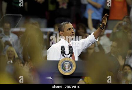 Bildnummer : 53375922 Datum : 17.09.2009 Copyright : imago/Xinhua -- WASHINGTON, (Xinhua) -- le président américain Barack Obama prononce une allocution lors d'un rassemblement sur la réforme de l'assurance maladie à College Park, Maryland, le 17 2009 septembre. (Xinhua/Zhang Yan)(lyi) (1)U.S.-WASHINGTON-OBAMA-HEALTH REFORM PUBLICATIONxNOTxINxCHN People Politik kbdig xkg 2009 quer Bildnummer 53375922 Date 17 09 2009 Copyright Imago XINHUA Washington XINHUA le président américain Barack Obama prononce un discours lors d'un rassemblement SUR LA réforme de l'assurance maladie À College Park Maryland LE 17 2009 septembre XINHUA Zhang Yan lyi 1 U.S. s Washington Obama HE Banque D'Images