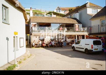 The Cove bar, Hope Cove, Devon, Angleterre, Royaume-Uni. Banque D'Images