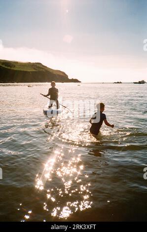 Hope Cove, Devon, Angleterre, Royaume-Uni. Banque D'Images