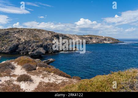 Cap Vlamingh sur l'île de Rottnest Banque D'Images