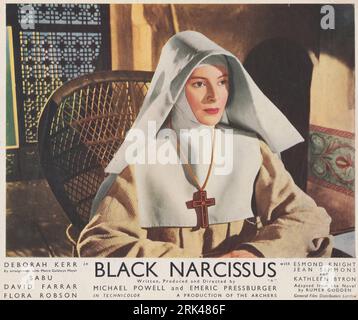 Black Narcissus General film, 1947 Deborah Kerr joue dans cette production britannique de l'équipe acclamée de Michael Powell et Banque D'Images