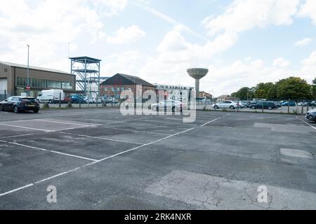 Royal Naval Air Station Yeovilton, Somerset, Angleterre, Royaume-Uni. Banque D'Images