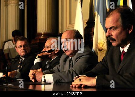 Bildnummer: 53770172  Datum: 01.02.2010  Copyright: imago/Xinhua (100202) -- BUENOS AIRES, Feb. 2, 2010 (Xinhua) -- Provisional President of Argentine Senate Jose Pampuro (2nd R) is sworn in as the president of the Mercosur Parliament, the parliamentary institution of the Mercosur trade bloc, in Buenos Aires, capital of Argentina, on Feb. 1, 2010. (Xinhua/Claudio Carboni) (wjd) (2)ARGENTINA-MERCOSUR PARLIAMENT-JOSE PAMPURO-PRESIDENT PUBLICATIONxNOTxINxCHN People Politik kbdig xkg 2010 quer     Bildnummer 53770172 Date 01 02 2010 Copyright Imago XINHUA  Buenos Aires Feb 2 2010 XINHUA provisiona Stock Photo