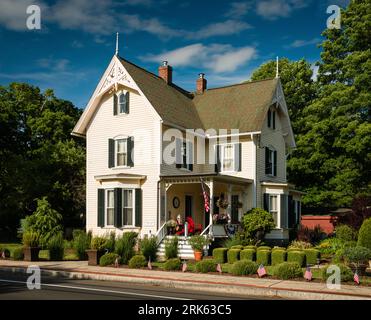 Everett Bevins House   Riverton, Connecticut, États-Unis Banque D'Images