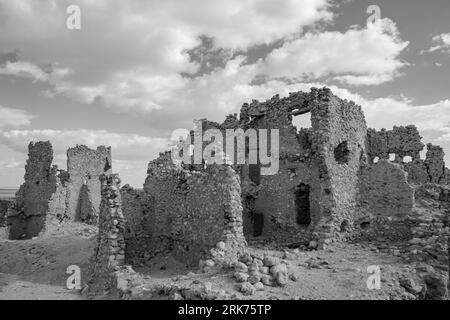 Le temple d'Amoun, Siwa, Égypte Banque D'Images