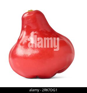 gros plan de jambu ou pomme rose, aka eau, cire ou pomme jamaïcaine, fruits à cloche ou jambu à cire, fruits croquants tropicaux et subtropicaux a une saveur légère Banque D'Images