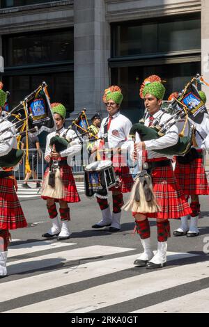 India Day Parade sur Madison Avenue à New York, 2023, États-Unis Banque D'Images