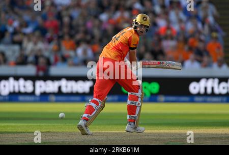 Birmingham 24 août : Jamie Smith de BIRMINGHAM PHOENIX au combat au cours du Hundred match entre Birmingham Phoenix et London Spirit à Edgbaston le 24 2023 août Birmingham Angleterre . Banque D'Images