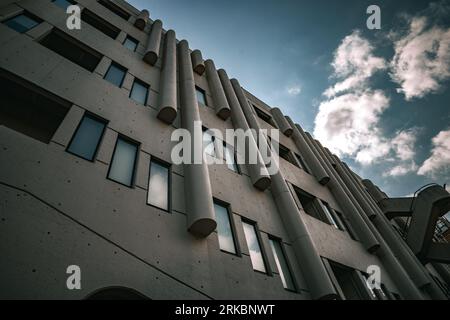 Roger Stevens Building, Université de Leeds, Royaume-Uni. Banque D'Images