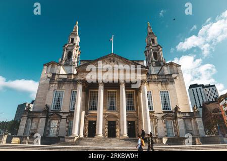 Bâtiment du conseil municipal de Leeds, Leeds, Yorkshire, Royaume-Uni. Banque D'Images