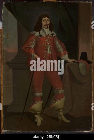 Portrait de Jean II Casimir Vasa (1609–1672) 1850 par Aleksander Lesser Banque D'Images