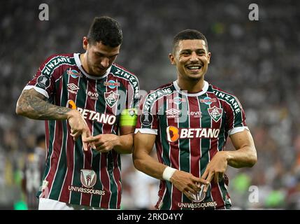 Nilton Santos Stadium match entre Botafogo et Defensa y Justicia, pour les quarts de finale de la Copa Sudamericana 2023, à l'Estadio Nilton Santos (E Banque D'Images