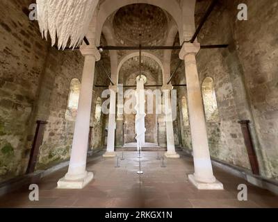 Un espace intérieur luxueux et élégant avec une gamme étonnante d'arcades : Cape Yason Church, Ordu, Turquie Banque D'Images