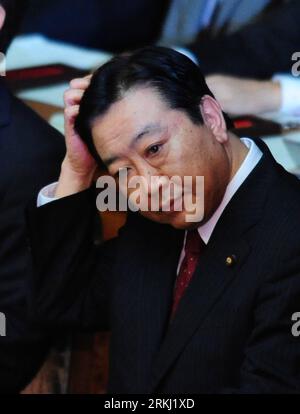 Bildnummer : 55951444 Datum : 13.09.2011 Copyright : imago/Xinhua (110913) -- TOKYO, 13 septembre 2011 (Xinhua) -- le Premier ministre japonais Yoshihiko Noda assiste à une session de la Chambre des représentants à Tokyo le 13 septembre 2011. Yoshihiko Noda a prononcé mardi un discours politique à la Chambre des représentants, déclarant que le nouveau gouvernement ne ménagerait aucun effort pour faire en sorte que le Japon se relève des catastrophes du séisme et du tsunami de mars. (Xinhua/Ji Chunpeng) (QS) JAPON-TOKYO-PREMIER MINISTRE-DISCOURS POLITIQUE PUBLICATIONxNOTxINxCHN People Politik x0x xtm 2011 hoch premiumd 55951444 Date 13 09 2011 Copyri Banque D'Images