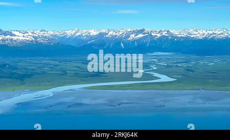 Redoute Bay, NP Lake Clark. Alaska Banque D'Images