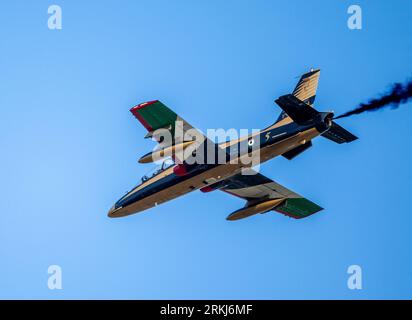 Fursan Al Emirat Display Team au Royal International Air Tattoo 2023 Banque D'Images