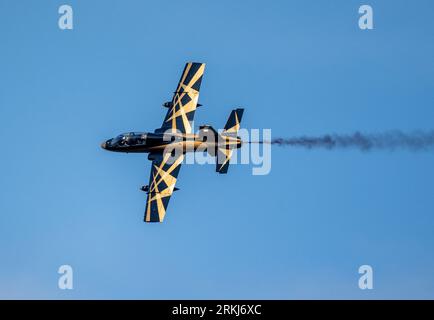 Fursan Al Emirat Display Team au Royal International Air Tattoo 2023 Banque D'Images