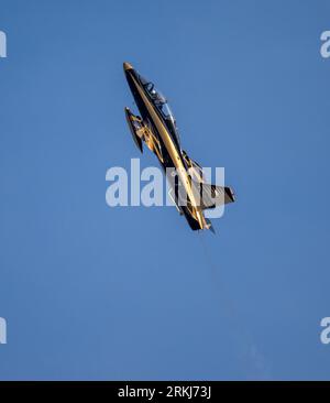 Fursan Al Emirat Display Team au Royal International Air Tattoo 2023 Banque D'Images