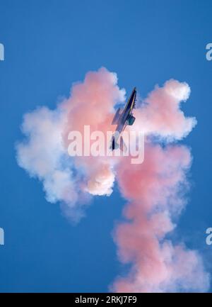 Fursan Al Emirat Display Team au Royal International Air Tattoo 2023 Banque D'Images