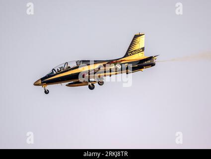 Fursan Al Emirat Display Team au Royal International Air Tattoo 2023 Banque D'Images