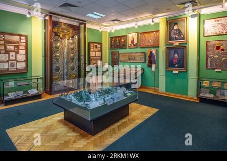 Intérieur du musée à St. Monastère Michael - Kiev, Ukraine Banque D'Images