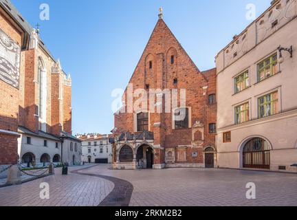 St. Église Barbara - Cracovie, Pologne Banque D'Images