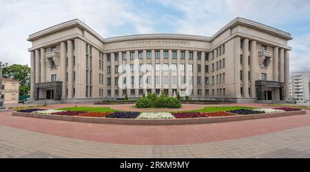 Maison centrale des officiers - Palais de l'Armée - Minsk, Biélorussie Banque D'Images